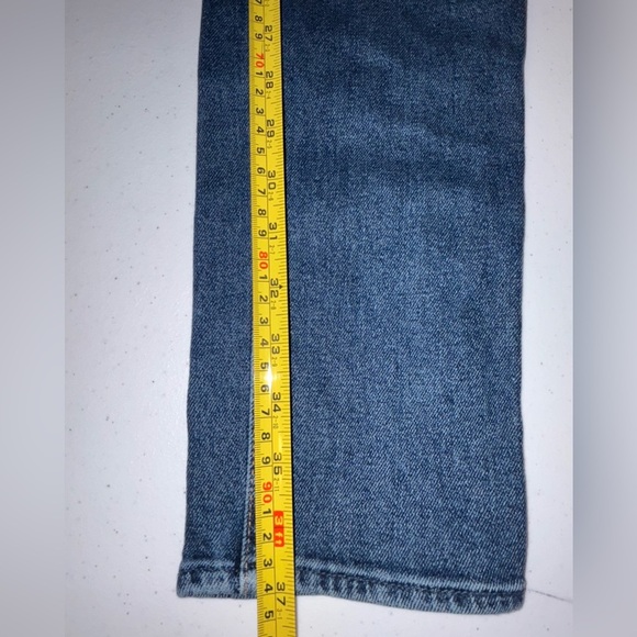 Hollister Skinny Blue Jeans with Distressed Accents - Picture 5 of 8